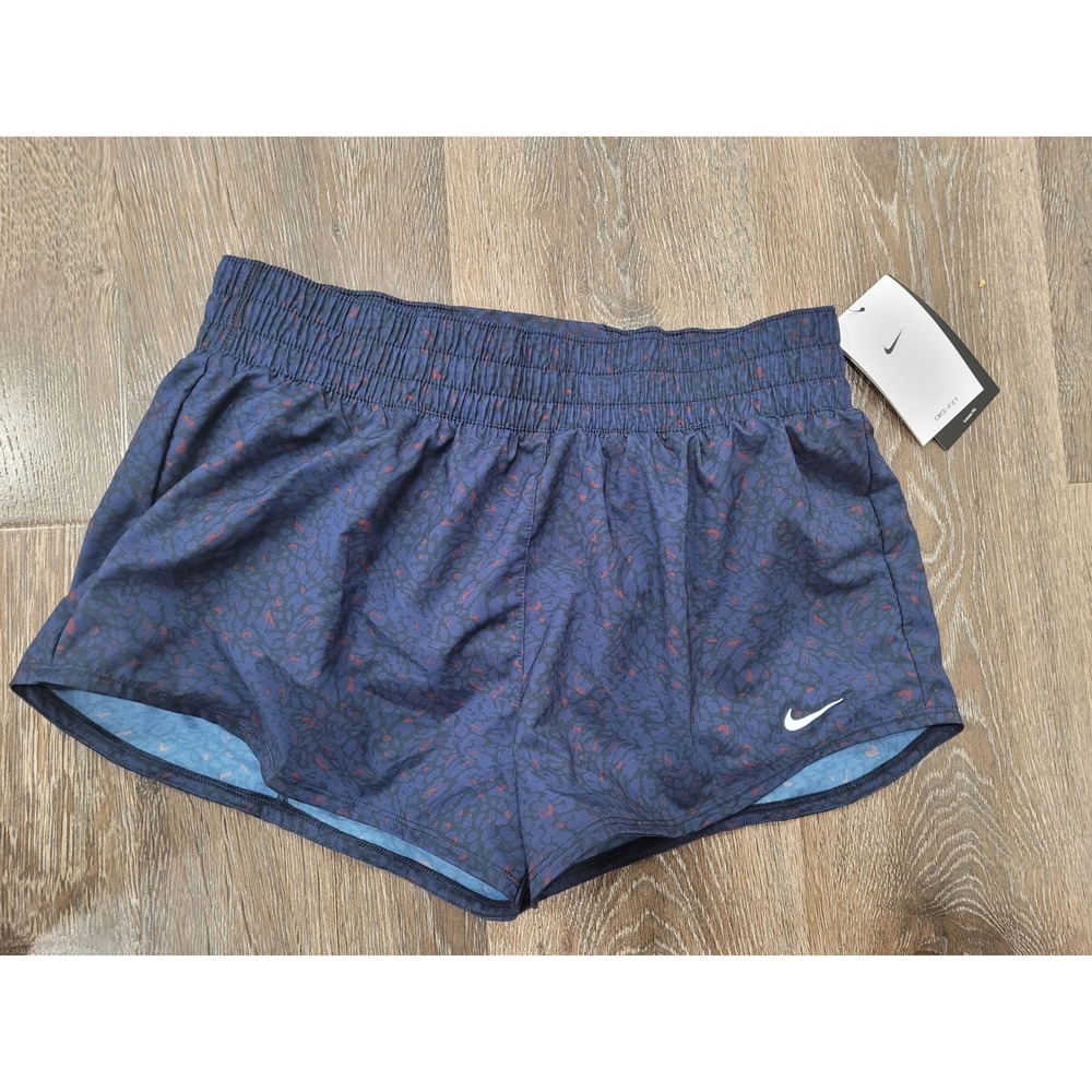 Nike Running Shorts Dri-FIT Loose Fit Training Gym Fitness Blue M #18